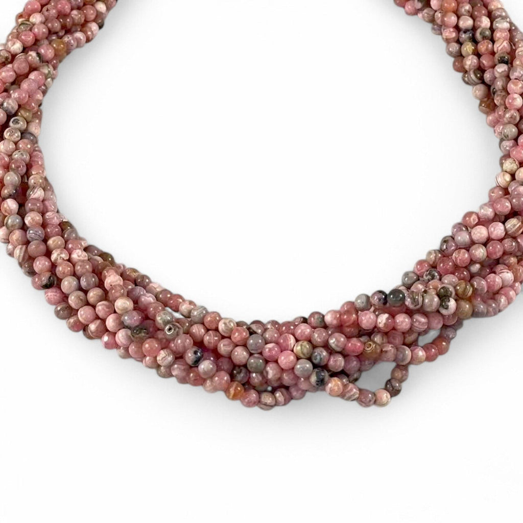 Rhodochrosite Round 4mm